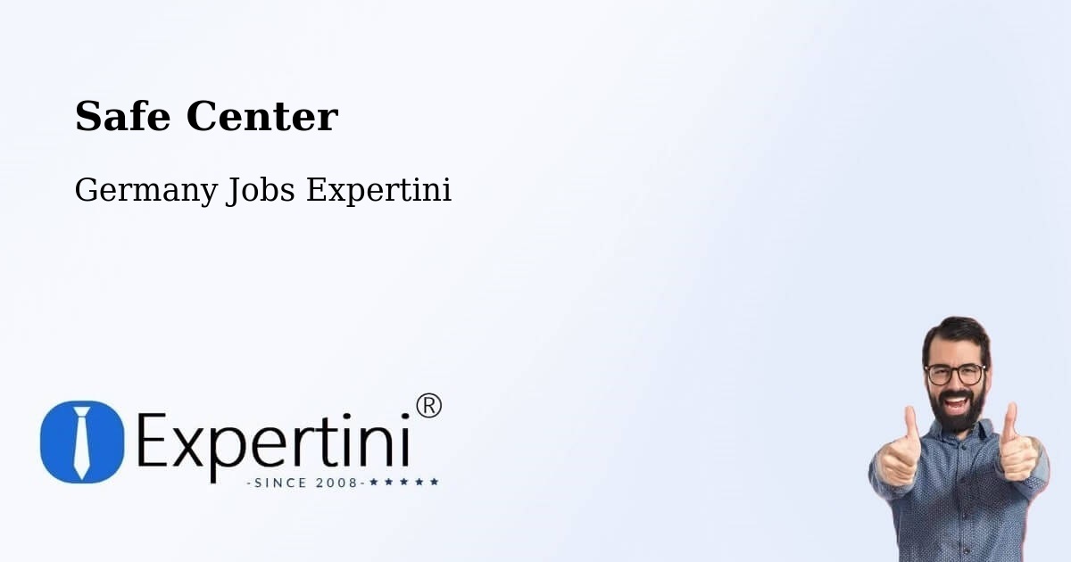 Safety Center – Klütz - Germany Jobs Expertini